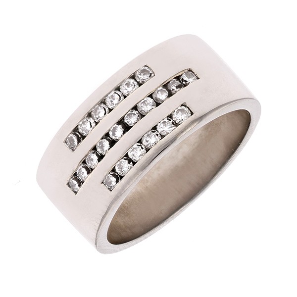 Bague diamants 0.55