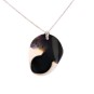 Collier perle en or blanc