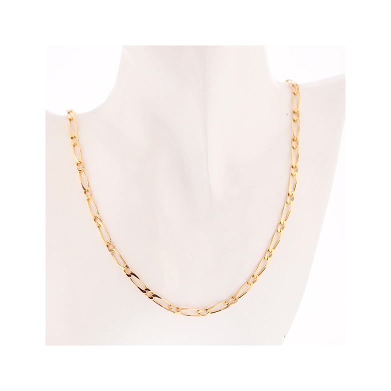 Chaine maille alternée en or jaune 24.84g Chaine maille alternée en or jaune 24.84g
