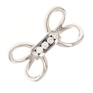Bague diamants 0.17 carat en or blanc