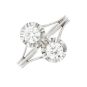 Bague or gris diamant (s)