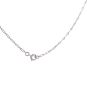 collier or gris diamant(s) t. ancienne 