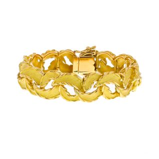 Bracelet or jaune Vintage