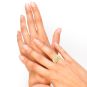Bague or jaune diamant (s) 