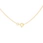collier or jaune Citrines 