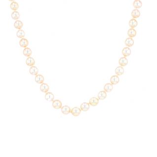 collier or jaune Perle