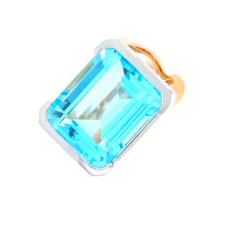 Bague topaze 20.11 carat 2...