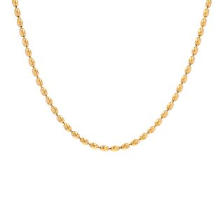 collier or jaune