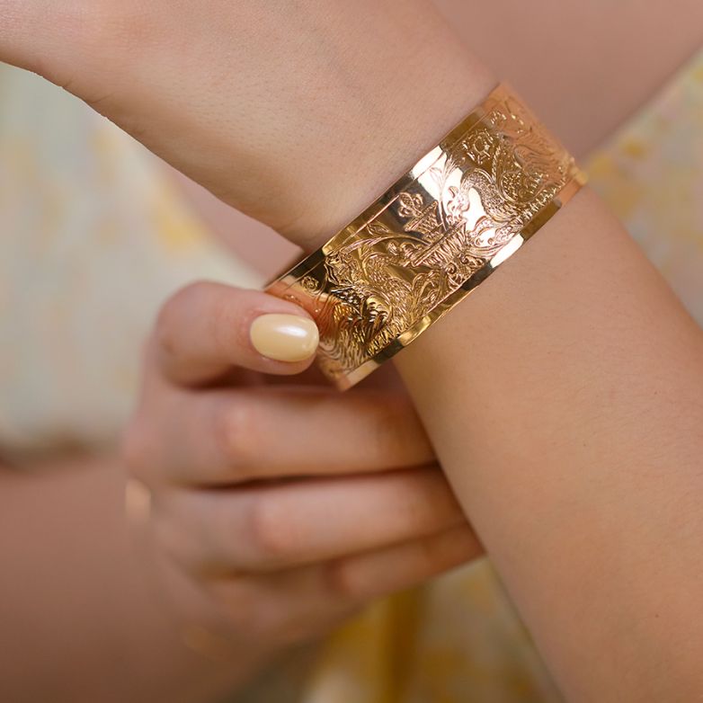 Bracelet or jaune Vintage Bracelet or jaune Vintage