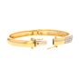 Bracelet or jaune diamant (s) 