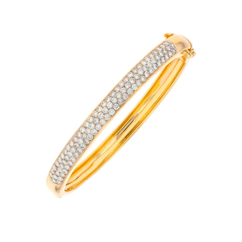 Bracelet or jaune diamant (s)