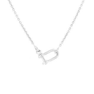 Chaine maille forçat or gris
