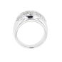 Bague or gris diamant (s) 