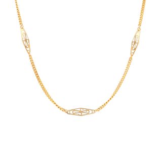collier or jaune