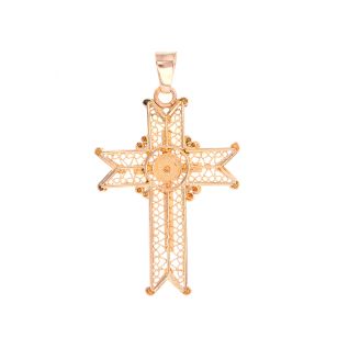 croix or jaune