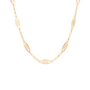 collier or jaune