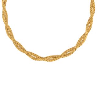 collier or jaune