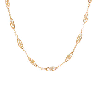 Collier vintage maille...