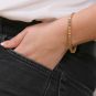 Bracelet or jaune diamant (s) 