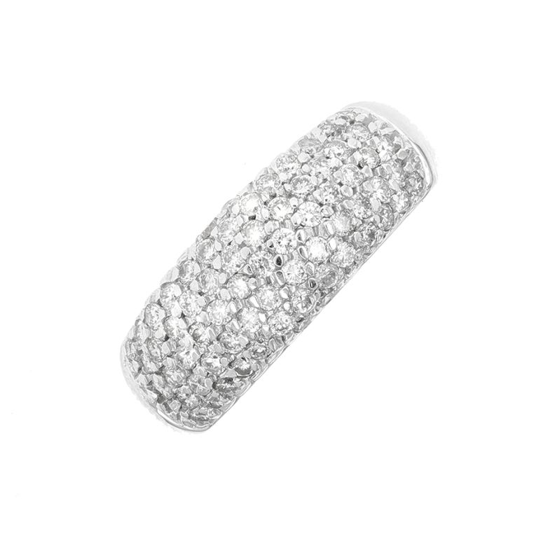 Bague or gris diamant (s)