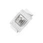 Bague or gris diamant (s) signé