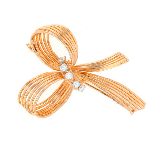 Broche diamants 0.50 carat...