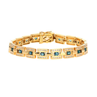 Bracelet saphirs 2.85...
