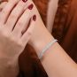 Bracelet or gris diamant (s) 