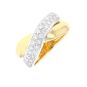 Bague or bicolore diamant (s)