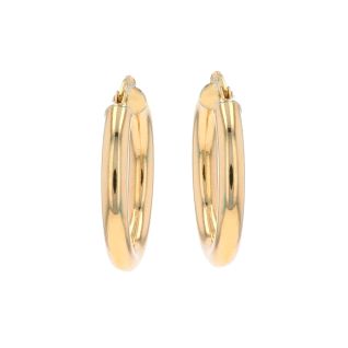 Boucles d'oreilles or jaune