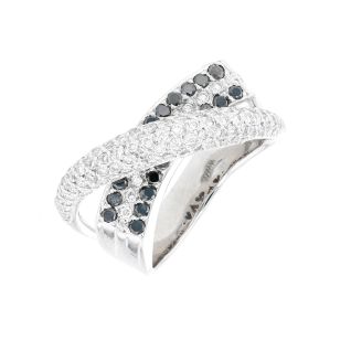 Bague or gris diamant (s)