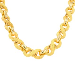 collier or jaune