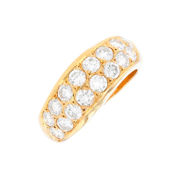 Bague or jaune diamant (s) Bague or jaune diamant (s)