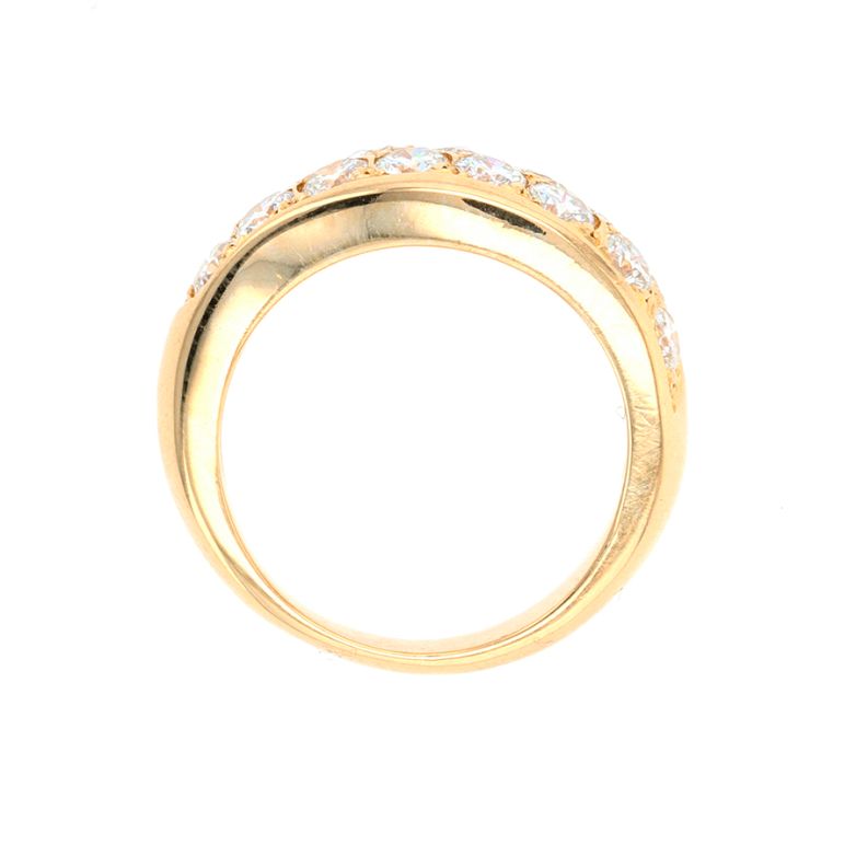Bague or jaune diamant (s) Bague or jaune diamant (s)