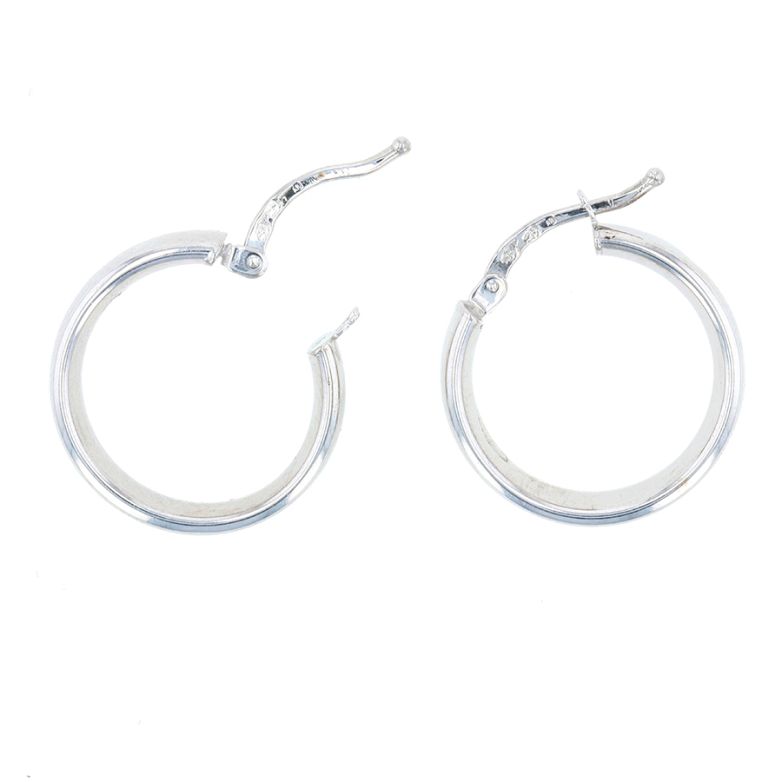 Boucles d'oreilles or gris Boucles d'oreilles or gris
