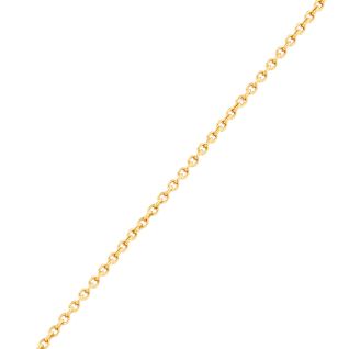 Chaine maille forçat or jaune