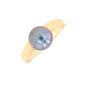 Bague or jaune Perle