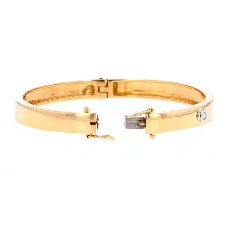 Bracelet or jaune diamant (s) Bracelet or jaune diamant (s)