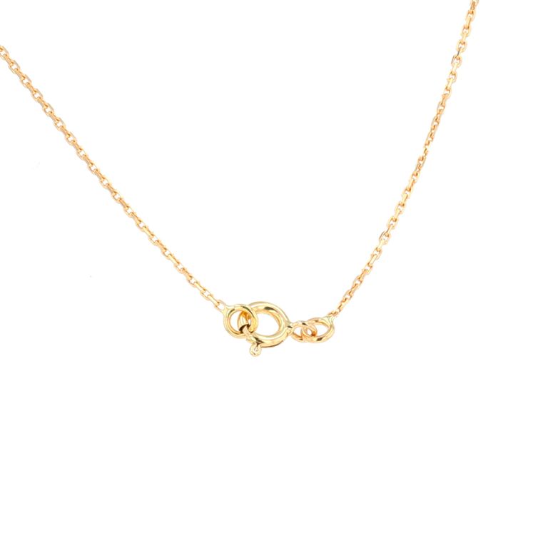 collier or jaune saphir et diamant(s) 