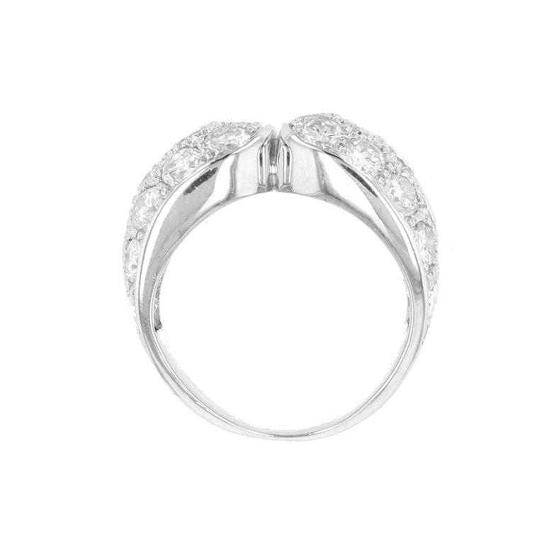 Bague or gris diamant (s) Bague or gris diamant (s)