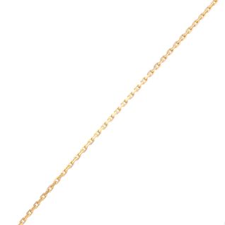 Chaine maille forçat or jaune