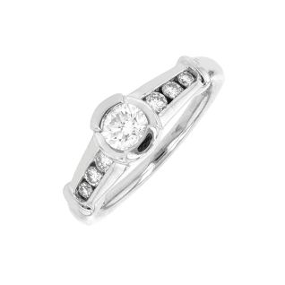 Bague Platine diamant (s)