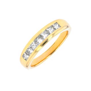Bague or jaune diamant (s)