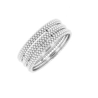 Bague or gris signé MAUBOUSSIN