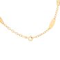 Collier maille filigrane or jaune 