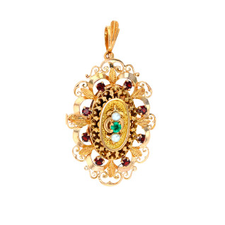 Pendentif cassolette...