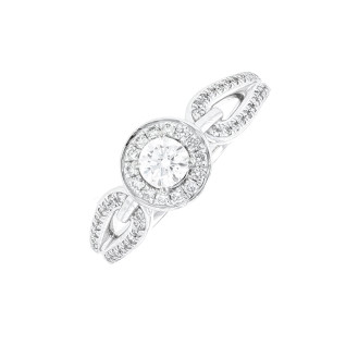 Bague diamants 0.52 carat...