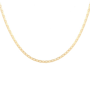 Collier maille marine or...