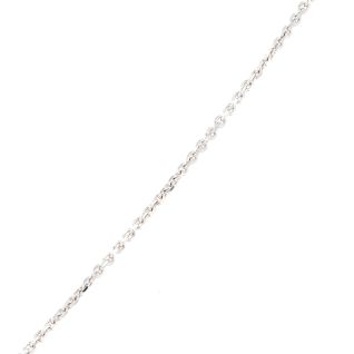Chaine maille forçat or gris