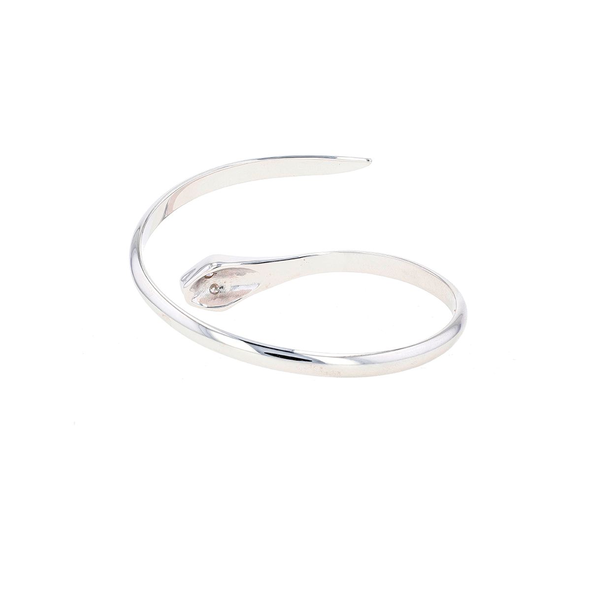 Bracelet Or Blanc 18 Carats Avec Diamant - Neuf Avec étiquettes - Modèle Chaîne élégant